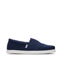 Alp FWD Navy Recycled Cotton Canvas - Side View