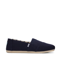 Alpargata Navy Heritage Canvas - Side View