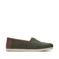 Alpargata Cloudbound Dark Sage Synthetic Trim - Side View