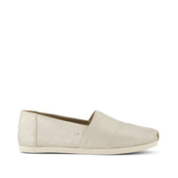 Alpargata Cloudbound Champagne Metallic Suede - Side View