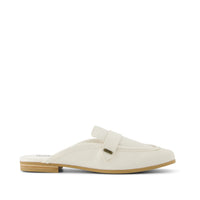 Lynette Mule Light Sand Leather - Side View