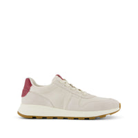 TRVL LITE Retro Runner Sneaker Water Repellent Light Sand - Side View