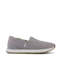 Resident Plus Drizzle Grey Heritage Canvas - Side View