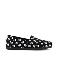 Alpargata Classic Black Glow In The Dark Halloween Skulls - Side View